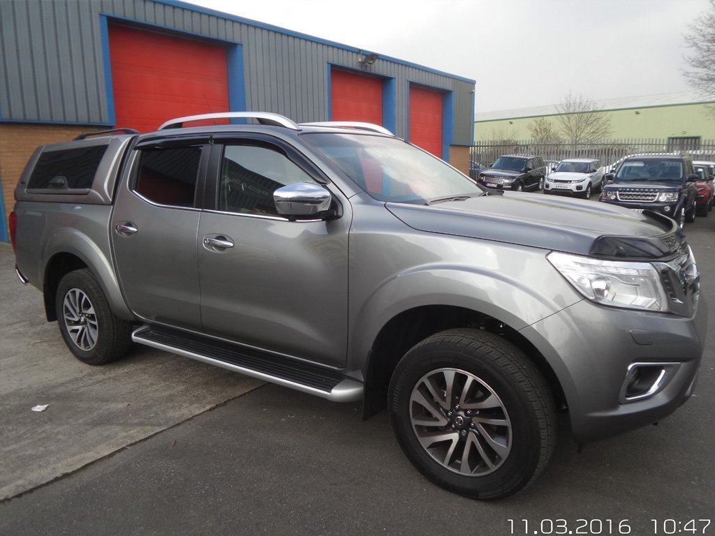 Nissan Navara NP300 Wind Deflectors Pegasus 4x4