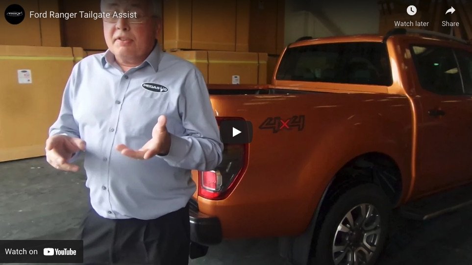 Ford Ranger MK5 And New Ranger Tailgate Assist