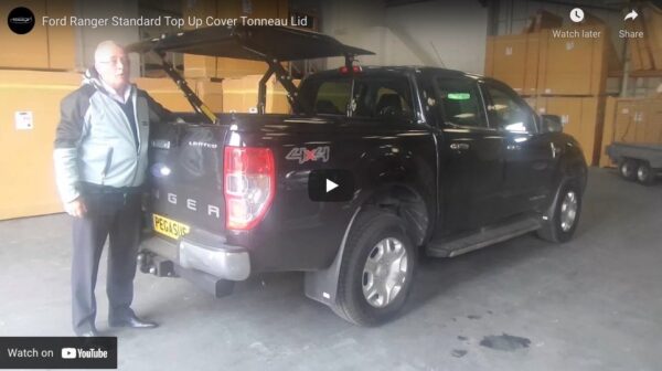 MK5 & MK6 Ford Ranger Standard Top Up Cover Tonneau Lid