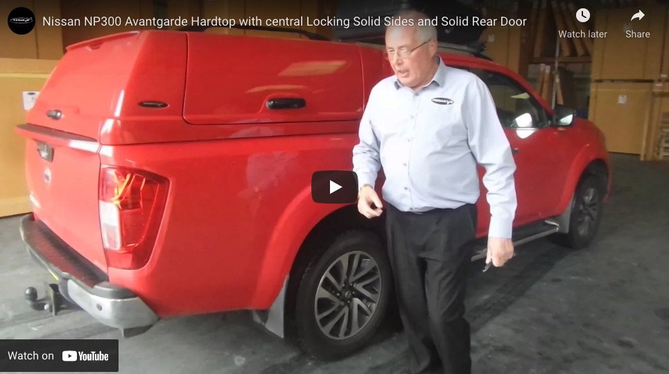 New Nissan Navara Avantgarde Solid Doors Hardtop With Central Locking