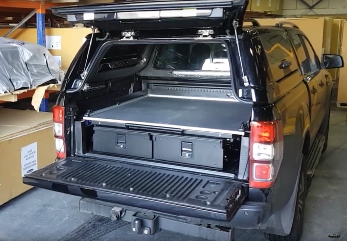 Mercedes-Benz X-Class Twin Drawer With Sliding Cargo Tray